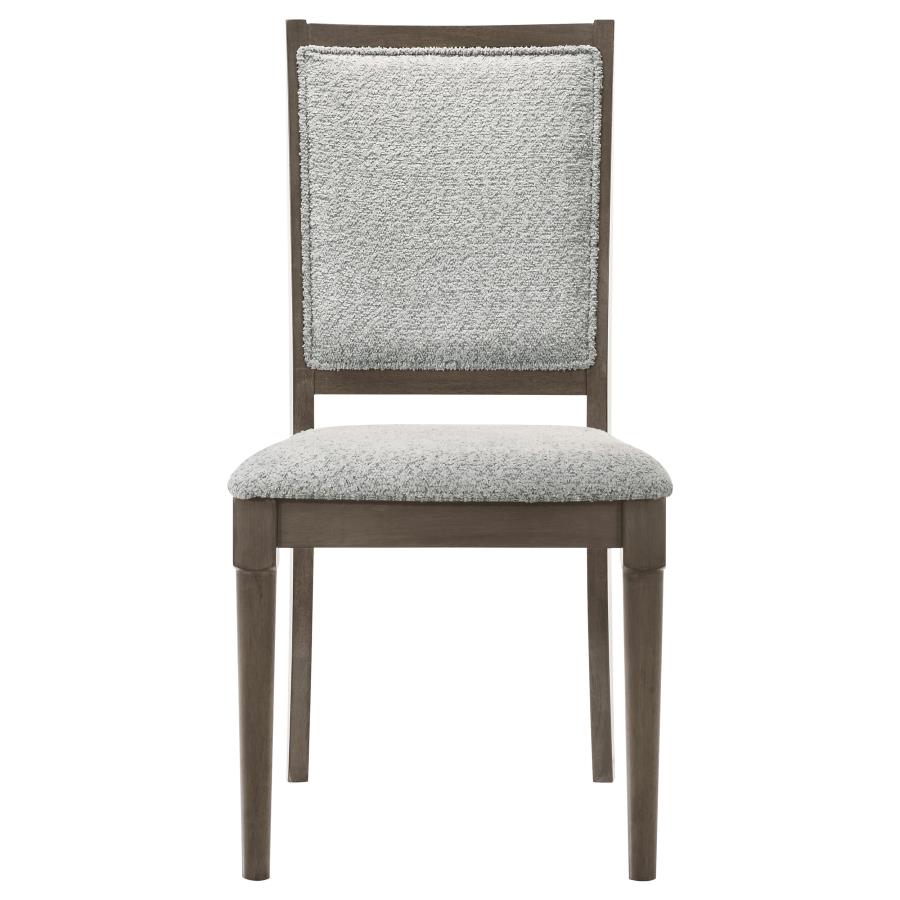 (image for) Onslow Upholstered Dining Side Chair Dark Brown (Set of 2)