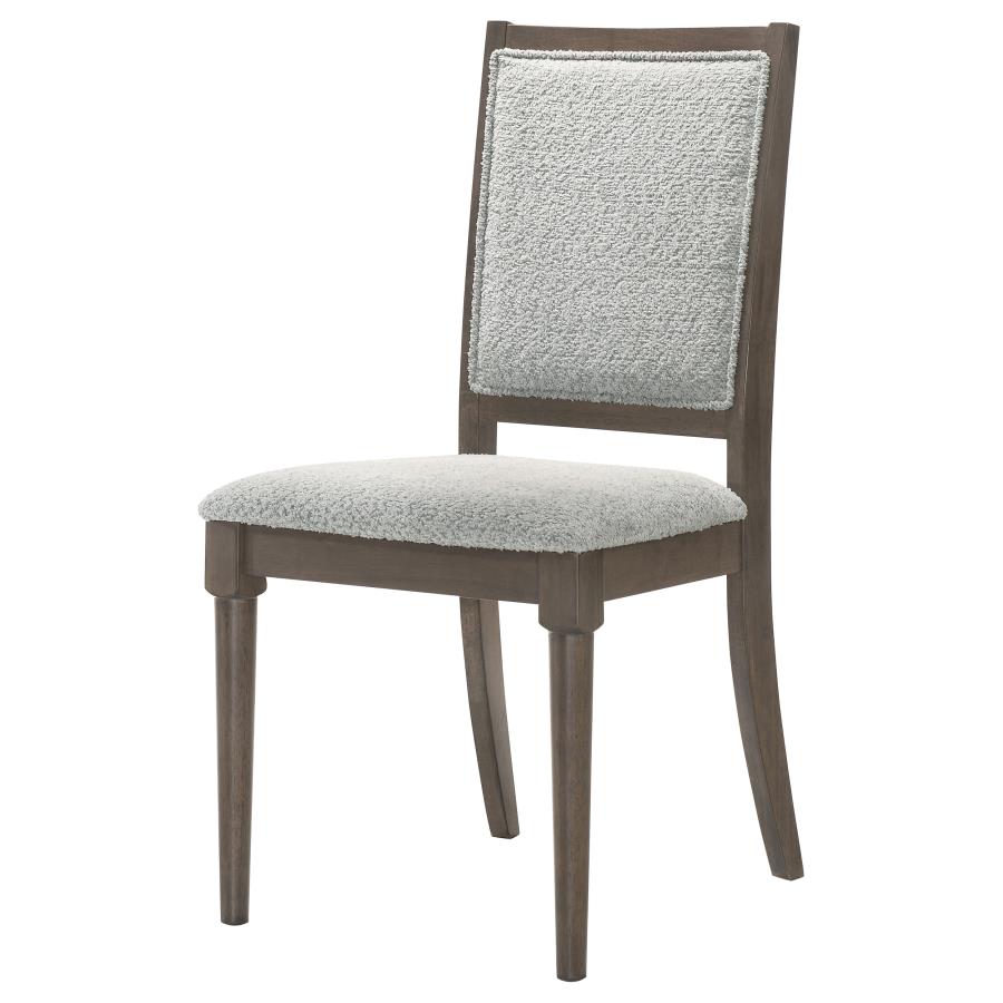 (image for) Onslow Upholstered Dining Side Chair Dark Brown (Set of 2)