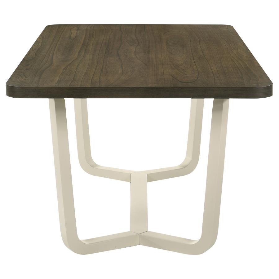 (image for) Biloxi 71-inch Rectangular Wood Dining Table Greyish Brown