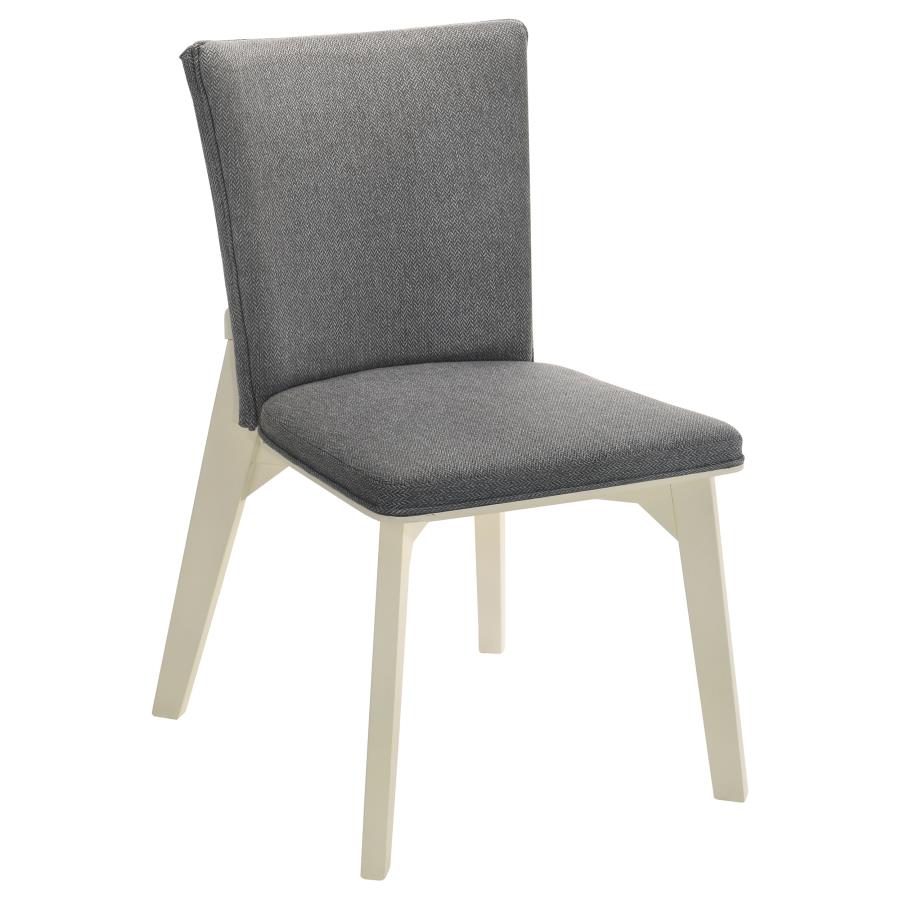 (image for) Biloxi Upholstered Dining Side Chair Grey (Set of 2)