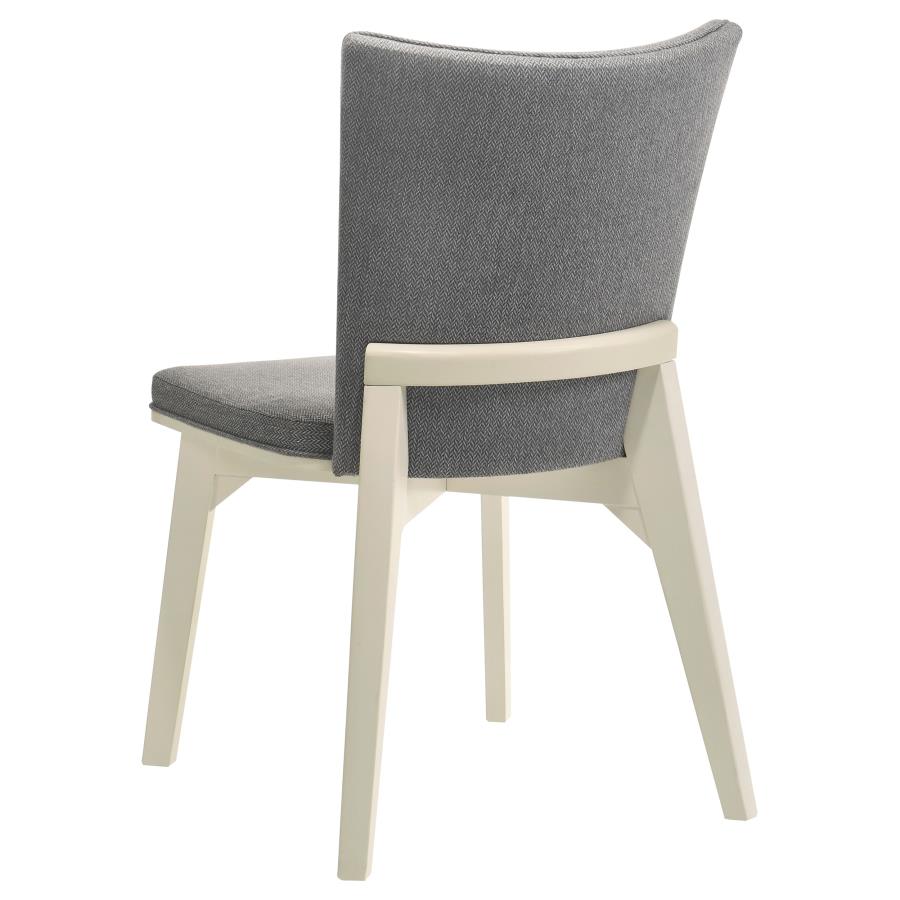 (image for) Biloxi Upholstered Dining Side Chair Grey (Set of 2)