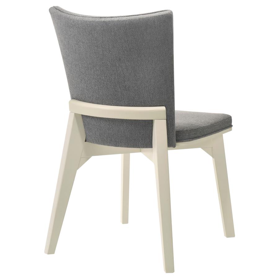 (image for) Biloxi Upholstered Dining Side Chair Grey (Set of 2)