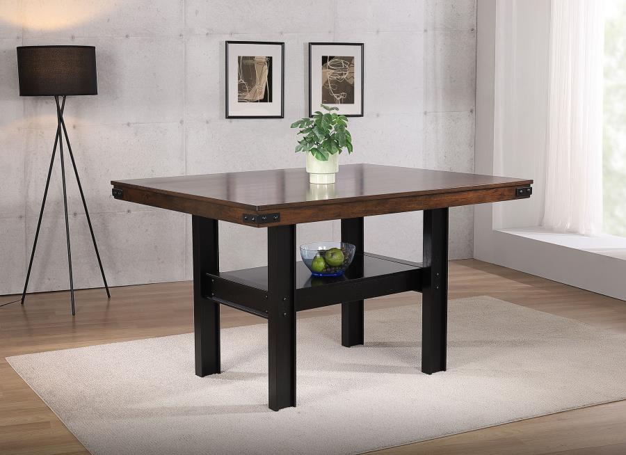 (image for) Patterson 60-inch Counter Height Dining Table Mango Oak