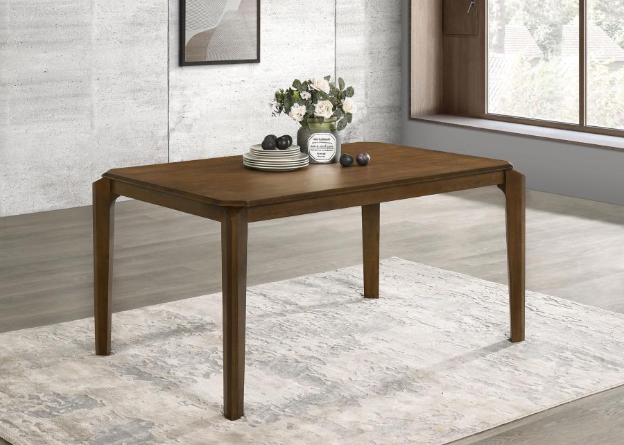 (image for) Almonte 59-inch Rectangular Wood Dining Table Dark Brown