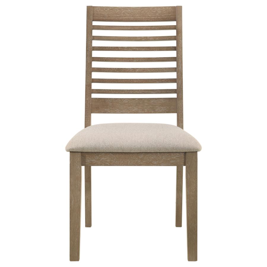 (image for) Scottsdale Wood Dining Side Chair Washed Brown (Set of 2)