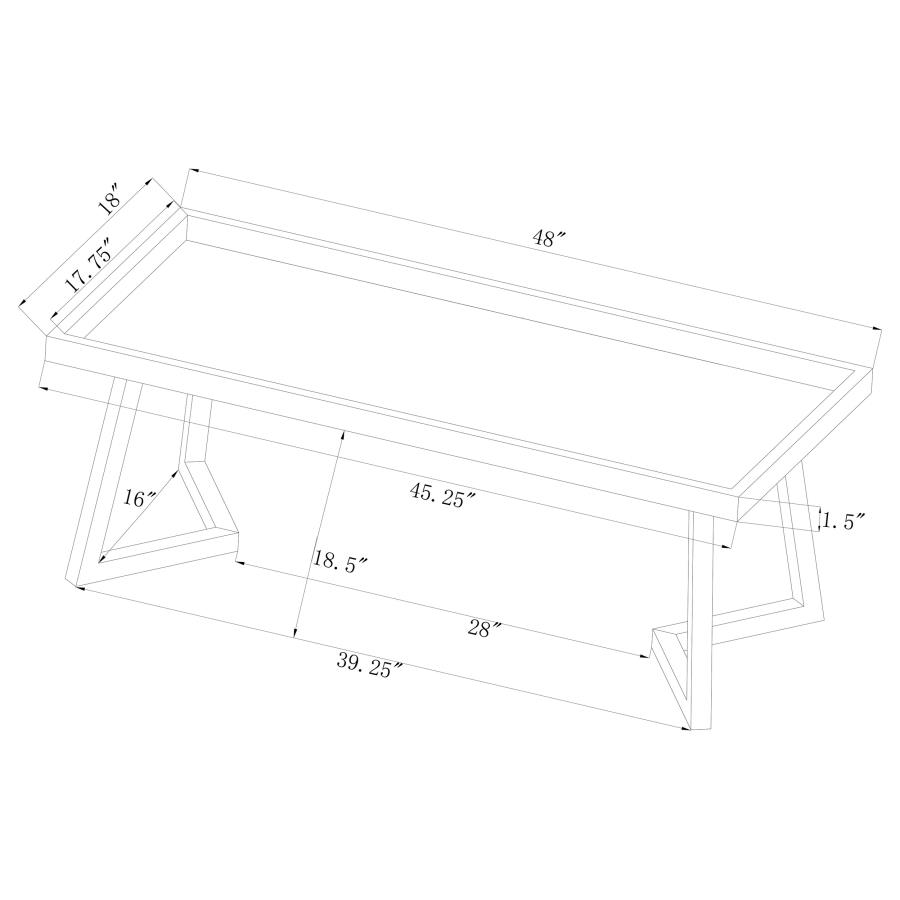 (image for) Beaufort Velvet Upholstered Dining Bench Steel Grey