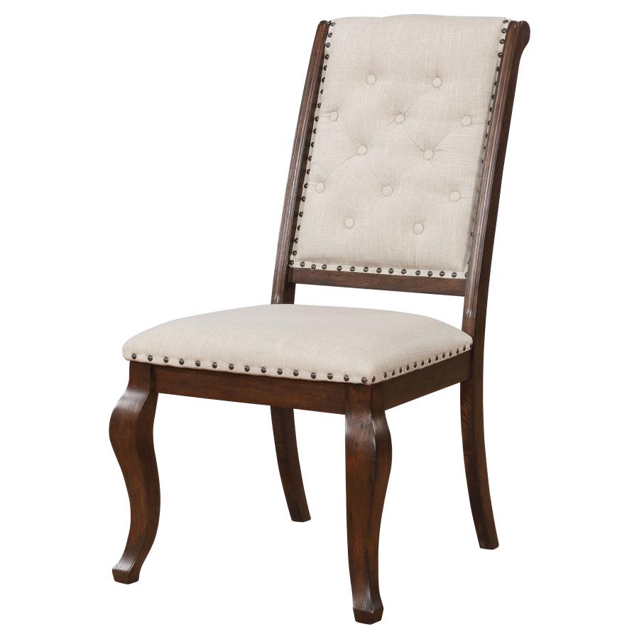 (image for) Brockway Upholstered Dining Chair Barley Java (Set of 2)