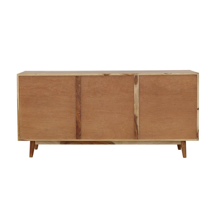 (image for) Partridge 2-door Sideboard Buffet Cabinet Natural Sheesham