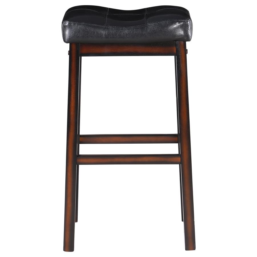 (image for) Donald Upholstered Bar Stool Cappuccino (Set of 2)