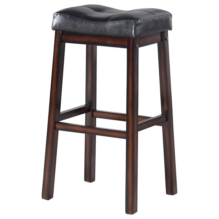 (image for) Donald Upholstered Bar Stool Cappuccino (Set of 2)