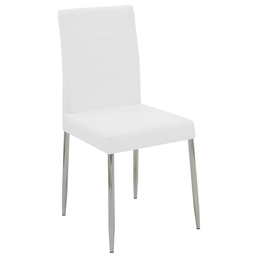 (image for) Maston Upholstered Dining Side Chair White (Set of 4)