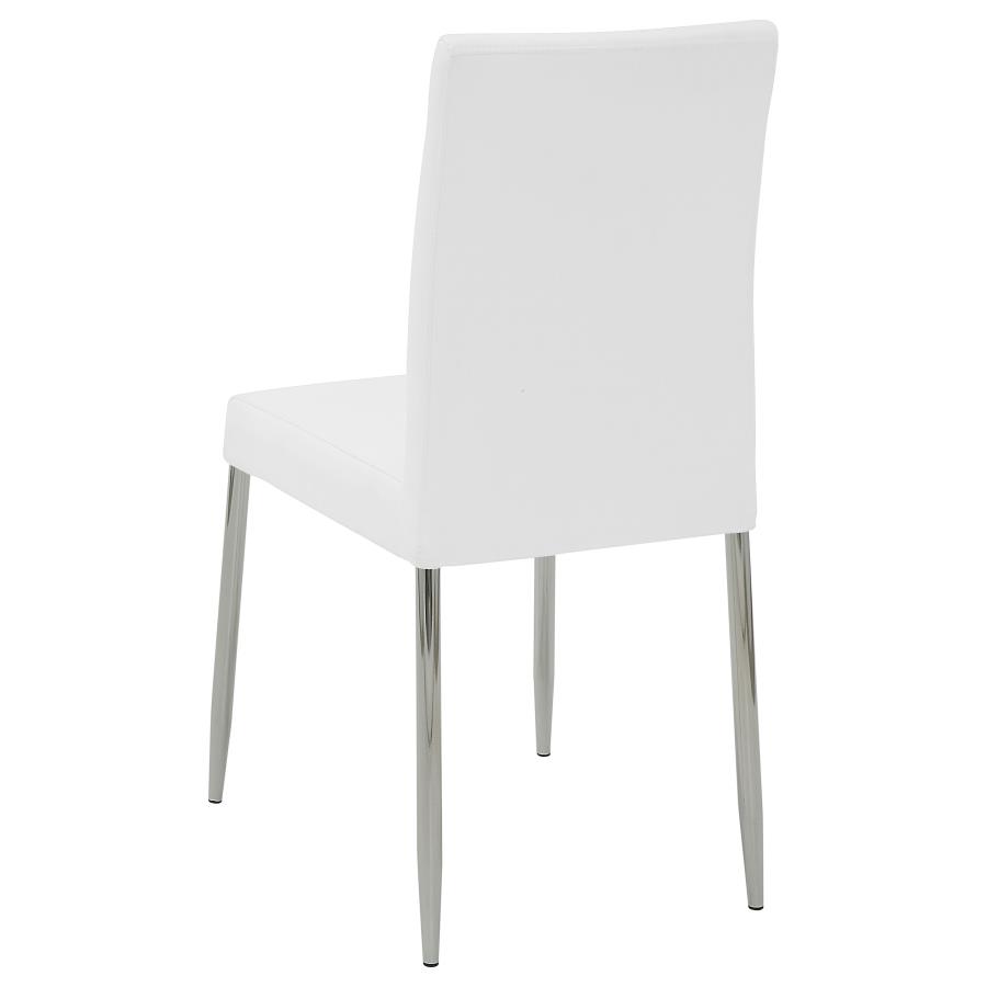 (image for) Maston Upholstered Dining Side Chair White (Set of 4)