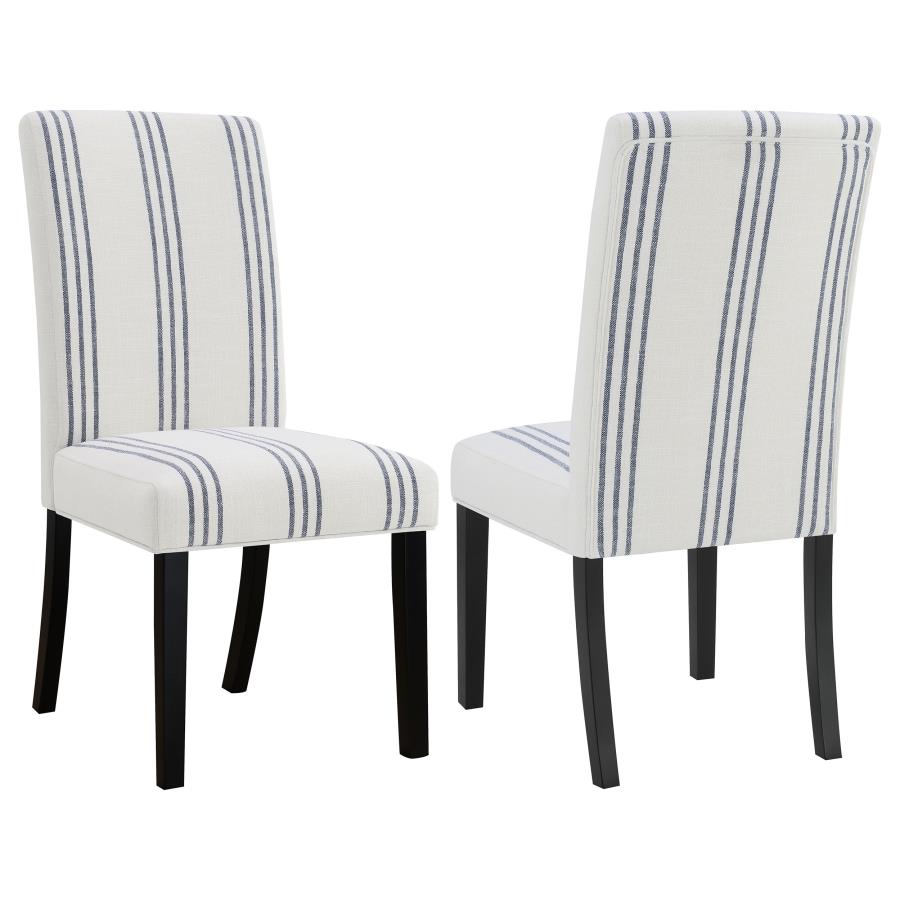 (image for) Herran Upholstered Dining Side Chair Beige (Set of 2)