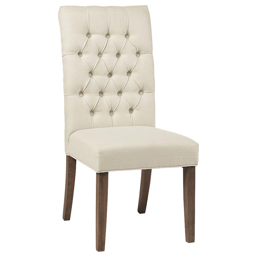 (image for) Douglas Upholstered Dining Side Chair Oatmeal (Set of 2)