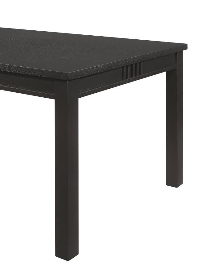 (image for) Marbrisa Rectangular 71-inch Wood Dining Table Matte Black