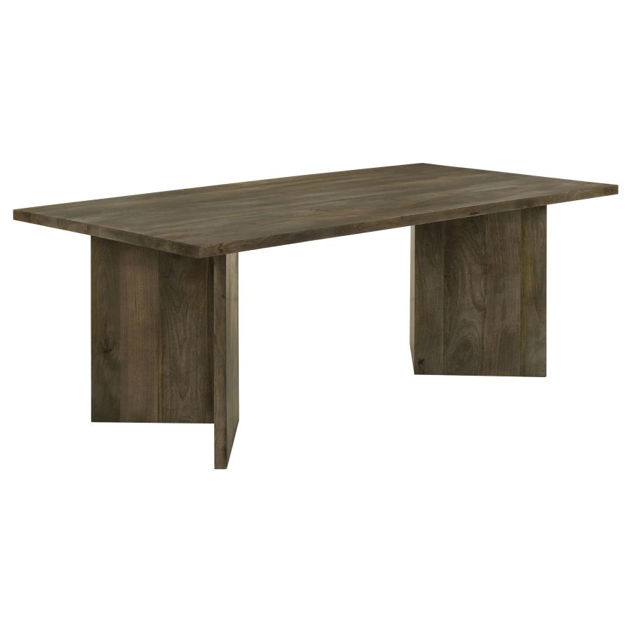 (image for) Tyler 80-inch Solid Wood Dining Table Mango Brown