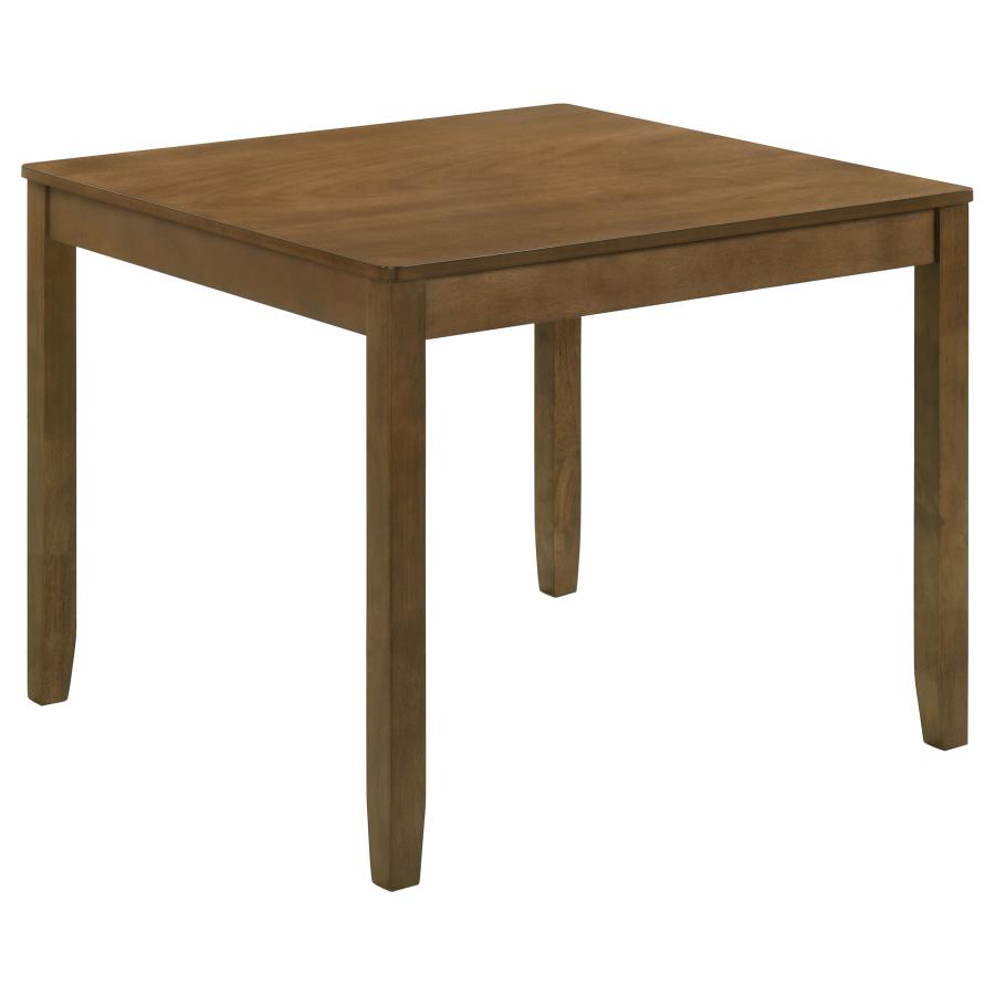 (image for) Parkwood 5-piece Square Dining Table Set Honey Brown