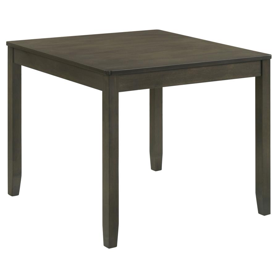 (image for) Parkwood 5-piece Square Dining Table Set Charcoal