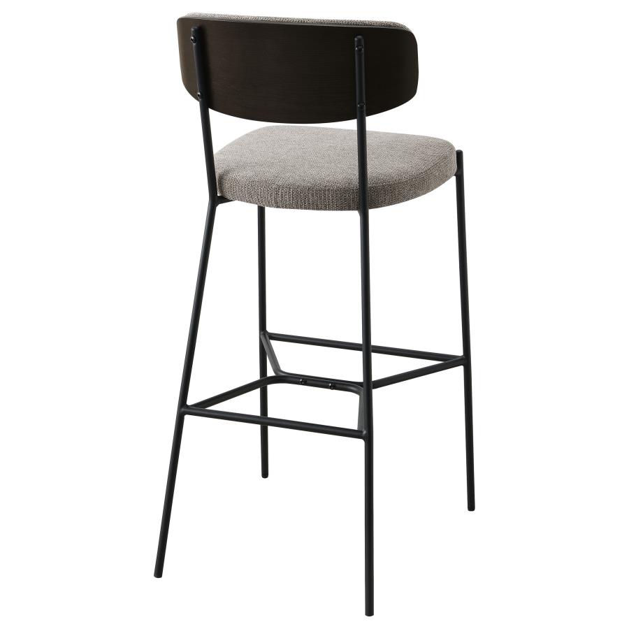 (image for) Elison Pub Height Bar Stool Light Brown (Set of 2)