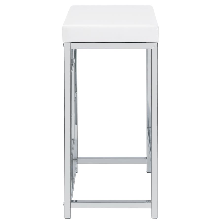 (image for) Jackson 5-piece Multipurpose Counter Height Table Set White