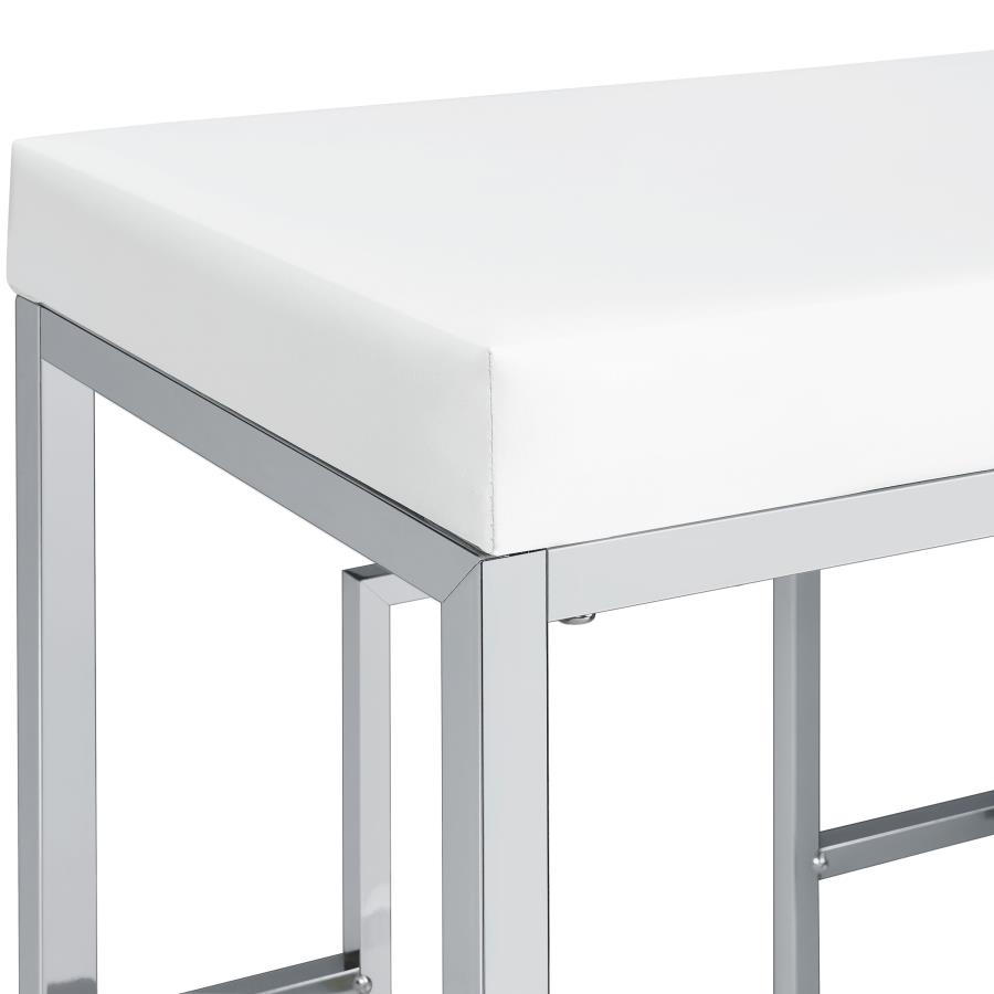 (image for) Jackson 5-piece Multipurpose Counter Height Table Set White