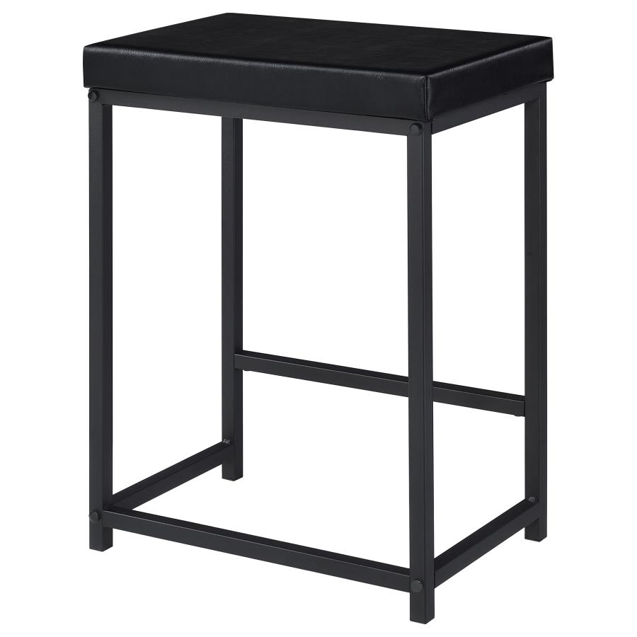 (image for) Hawes 4-piece Multipurpose Counter Height Table Set Black