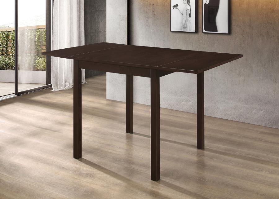 (image for) Kelso Rectangular 52-inch Extension Dining Table Cappuccino