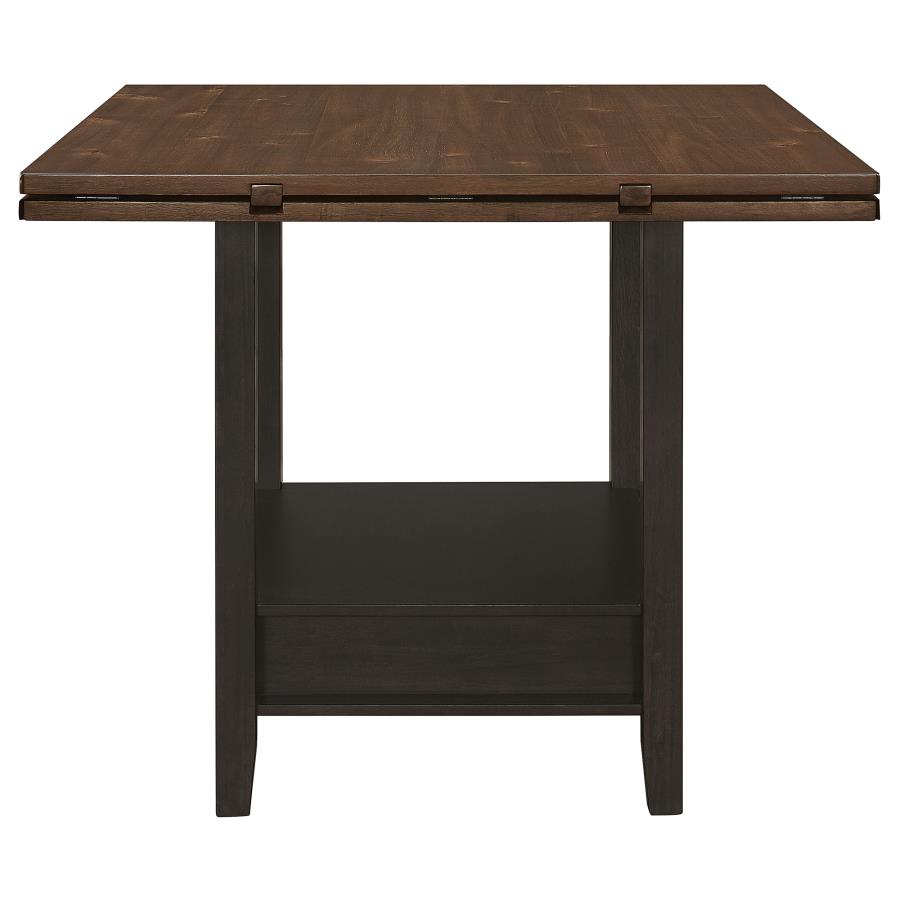 (image for) Sanford 60-inch Extension Leaf Counter Dining Table Espresso