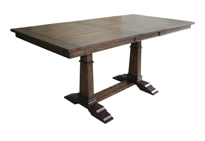 (image for) Avenue 76-inch Extension Counter Dining Table Dark Pine