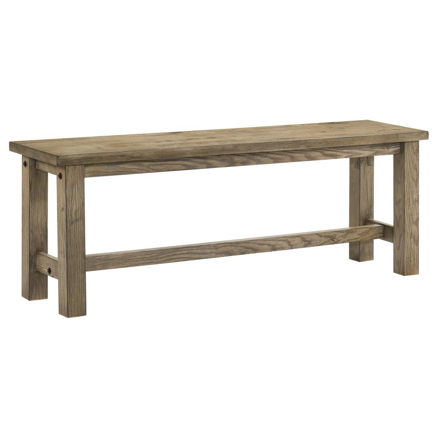 (image for) Cardova 51-inch Solid Wood Dining Bench Vineyard Oak