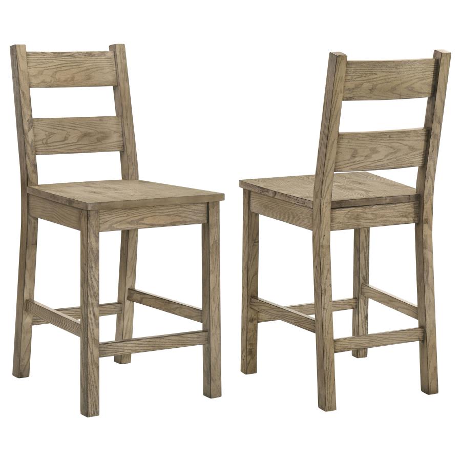 (image for) Cardova Counter Height Dining Chair Vineyard Oak (Set of 2)