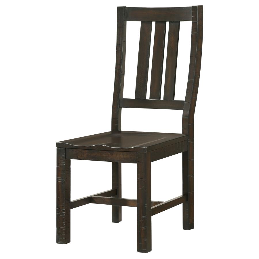 (image for) Calandra Wood Dining Side Chair Vintage Java (Set of 2)