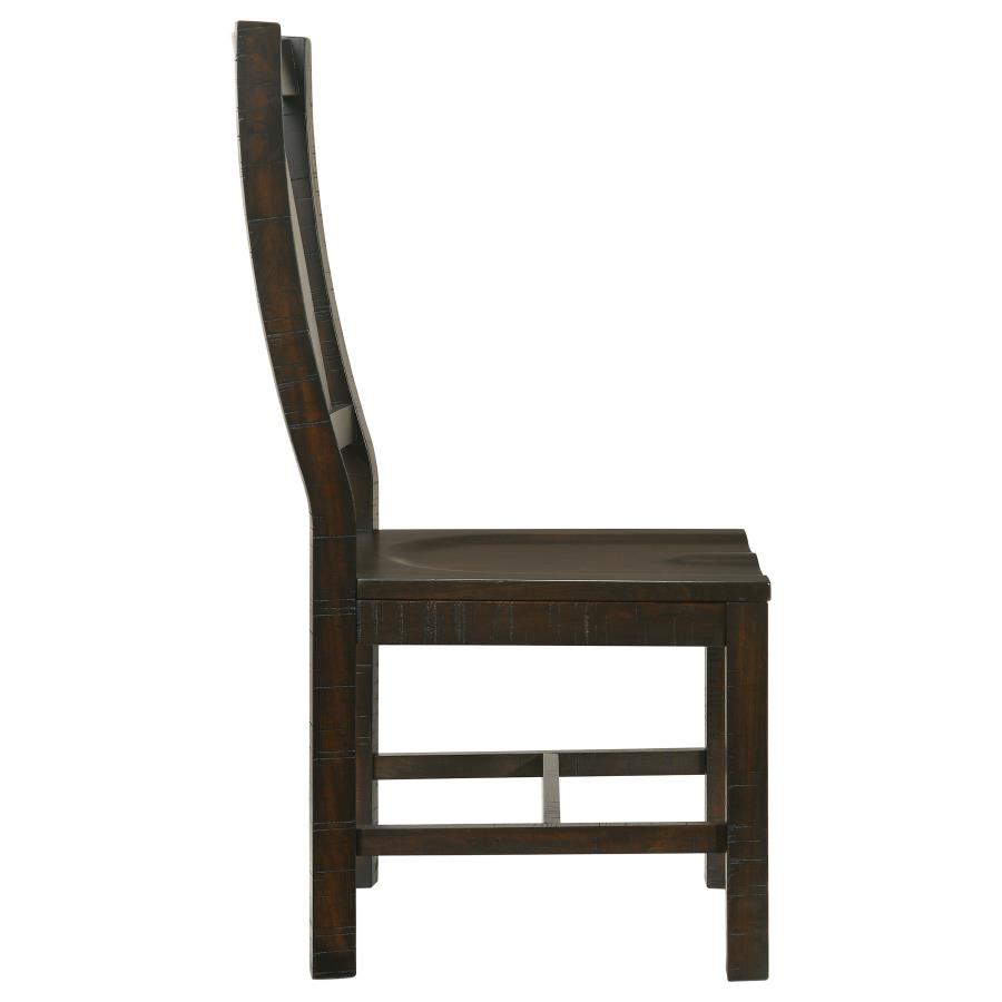 (image for) Calandra Wood Dining Side Chair Vintage Java (Set of 2)