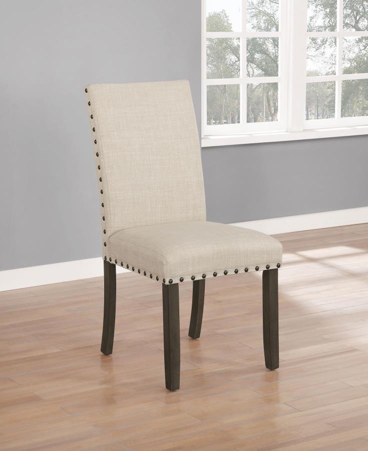 (image for) Ralland Upholstered Dining Side Chair Beige (Set of 2)