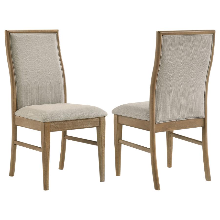 (image for) Adina Upholstered Dining Side Chair Barley (Set of 2)