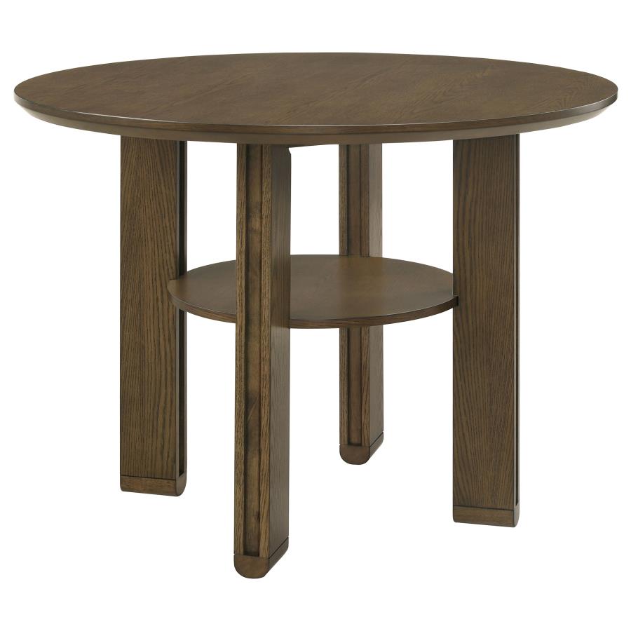 (image for) Ottowa 47-inch Round Counter Height Dining Table Brown
