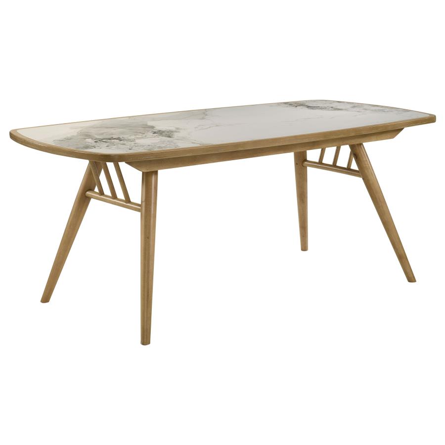(image for) Croyden 73-inch Rectangular Dining Table Weathered Natural