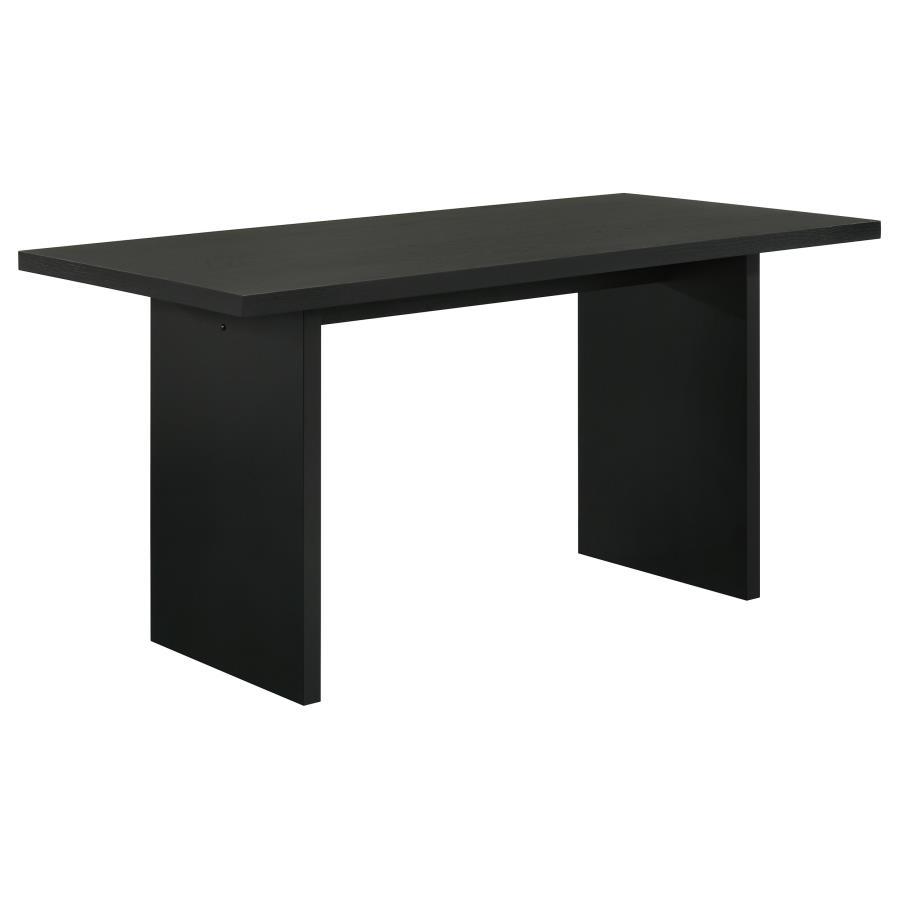 (image for) Decker 70-inch Rectangular Wood Counter Height Dining Table Black
