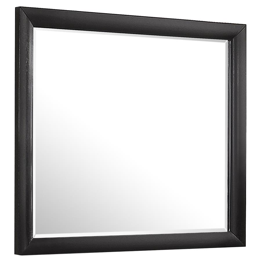 (image for) Briana Dresser Mirror Black - Click Image to Close