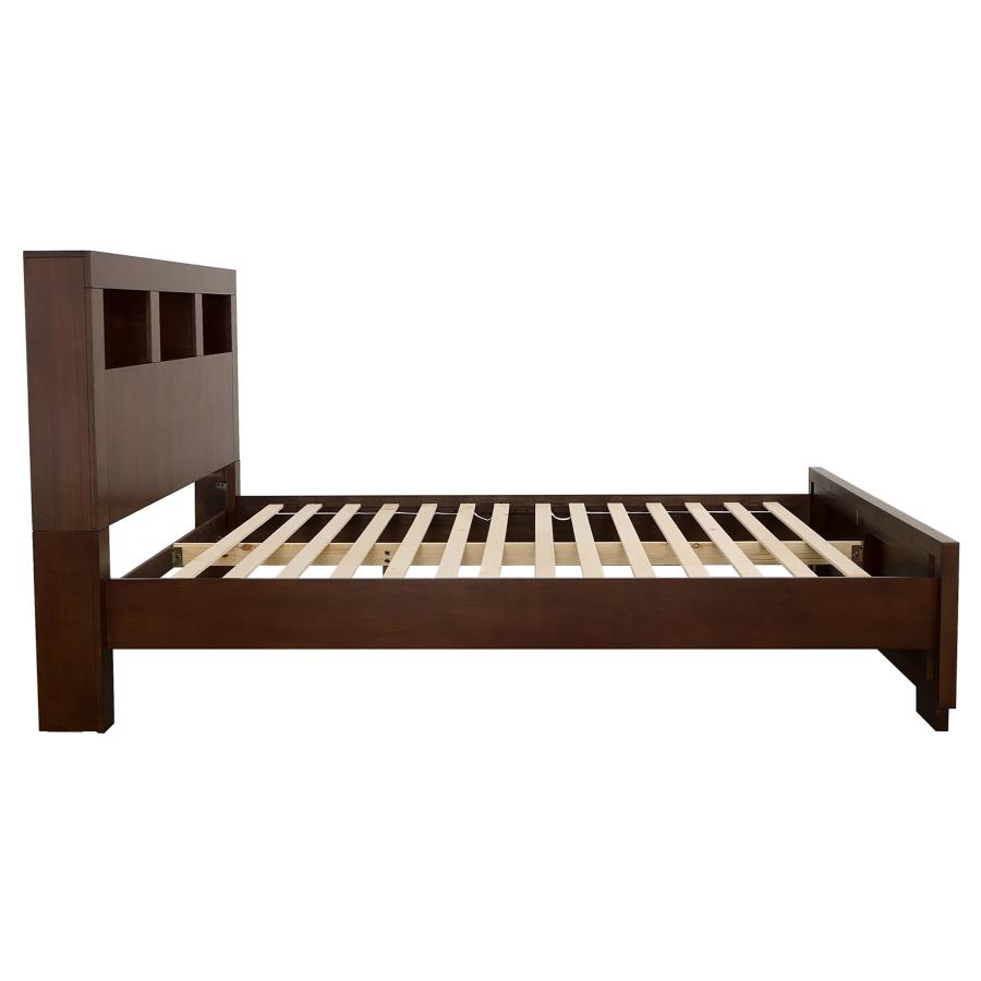 (image for) Jessica 4-piece California King Bedroom Set Cappuccino