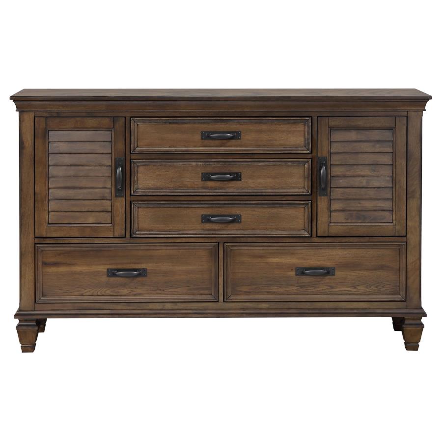 (image for) Franco 52-drawer Dresser Burnished Oak