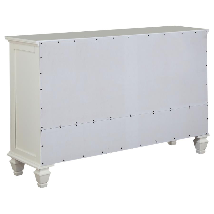 (image for) Sandy Beach 11-drawer Dresser Cream White