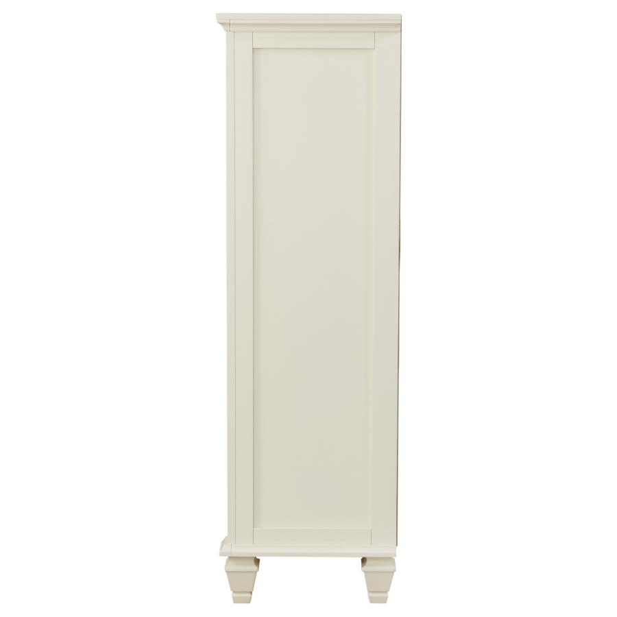 (image for) Sandy Beach 5-drawer Bedroom Chest Cream White