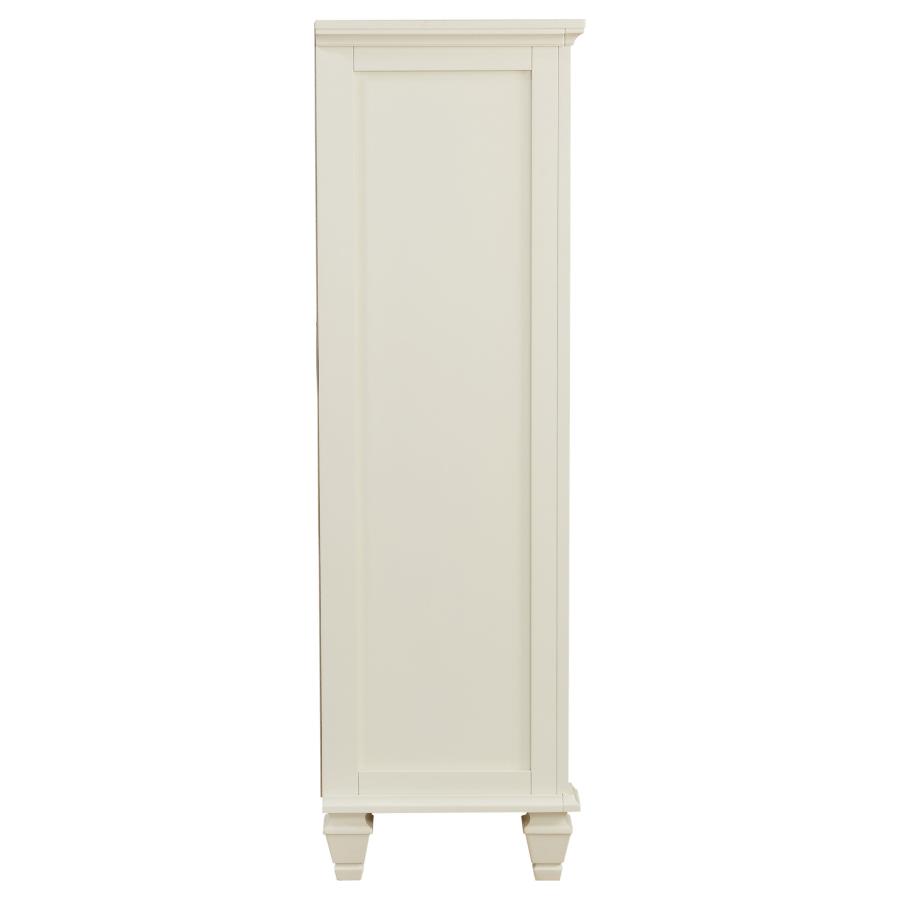 (image for) Sandy Beach 5-drawer Bedroom Chest Cream White