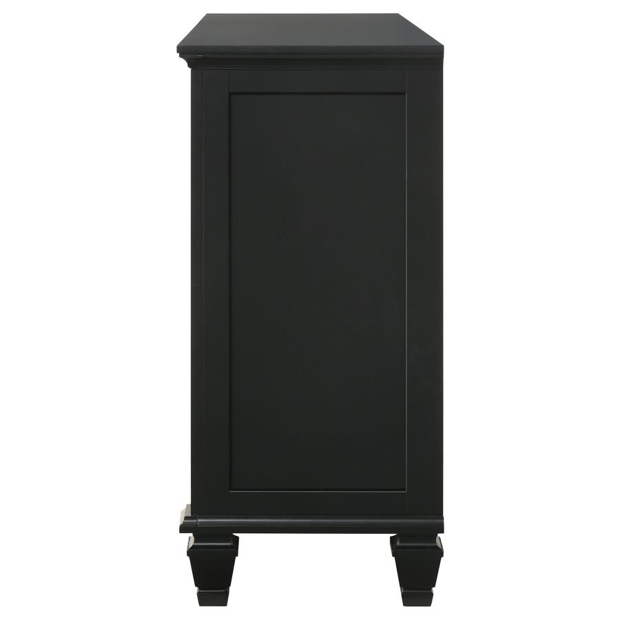 (image for) Sandy Beach 11-drawer Dresser Black