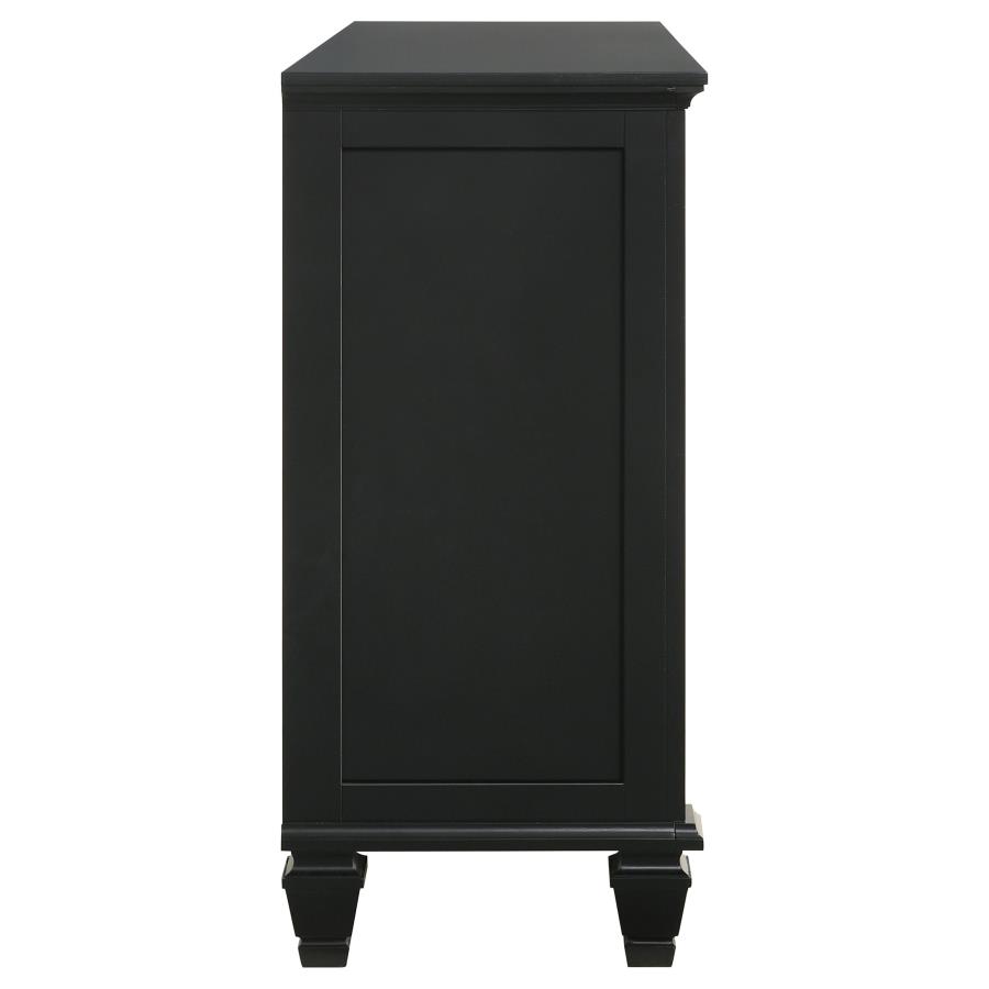 (image for) Sandy Beach 11-drawer Dresser Black