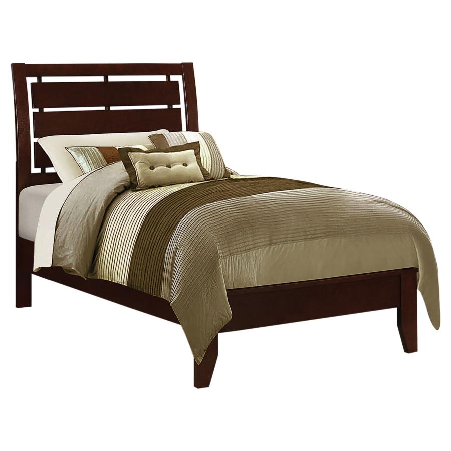 (image for) Serenity 4-piece Twin Bedroom Set Rich Merlot