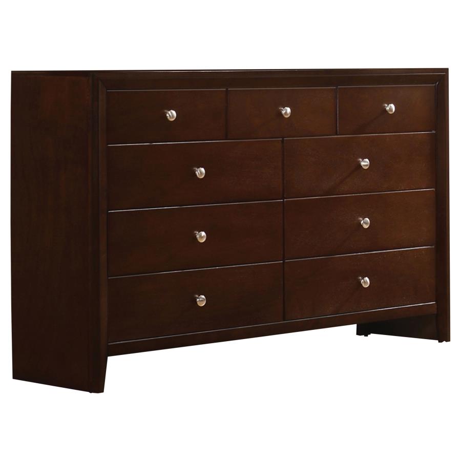 (image for) Serenity 9-drawer Dresser Rich Merlot