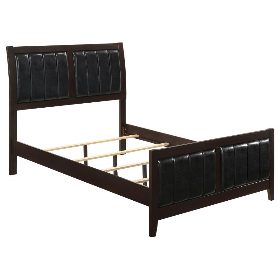 (image for) Carlton 5-piece Eastern King Bedroom Set Cappuccino