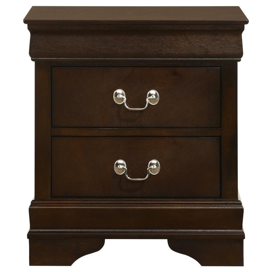 (image for) Louis Philippe 4-piece Twin Bedroom Set Cappuccino